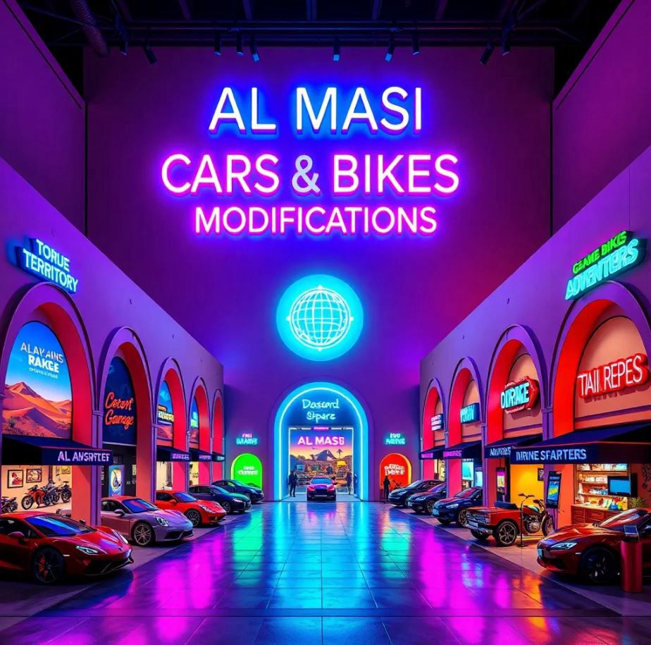 Al Masi Cars & Bikes Modifications