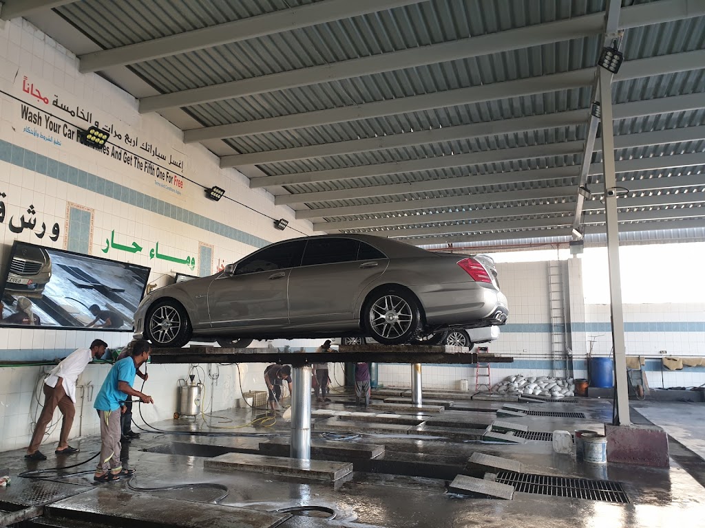 Firdous Station Car Wash hot wash and oil filter change