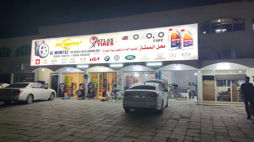 Al Mumtaz tyre repair and car oil changing shop