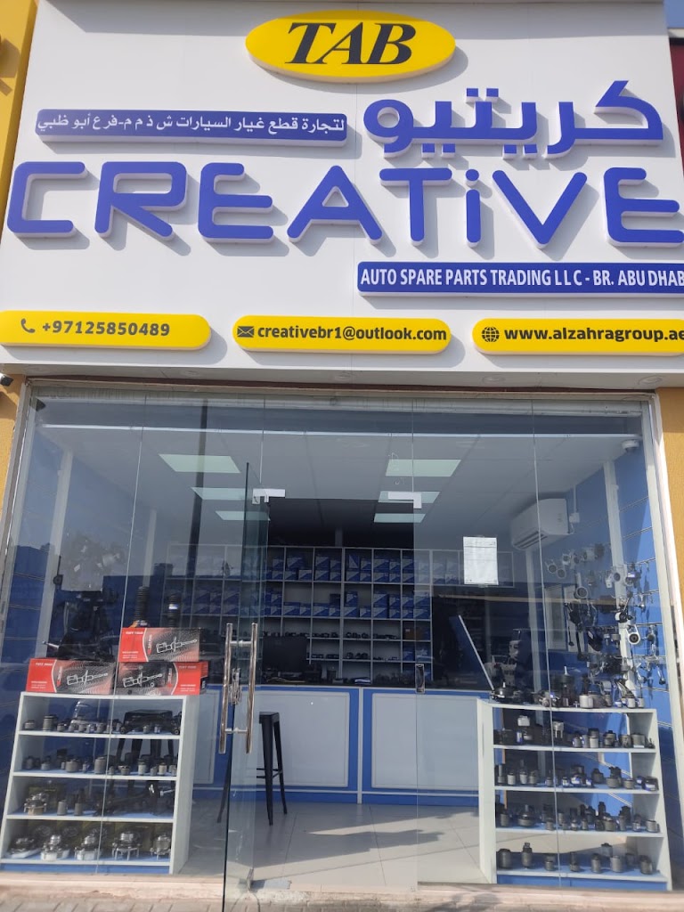 Creative Auto Spare Parts Trading LLC | TAB Brand Auto Spare Parts in Abu Dhabi | Auto Spare Parts Company in Abu Dhabi