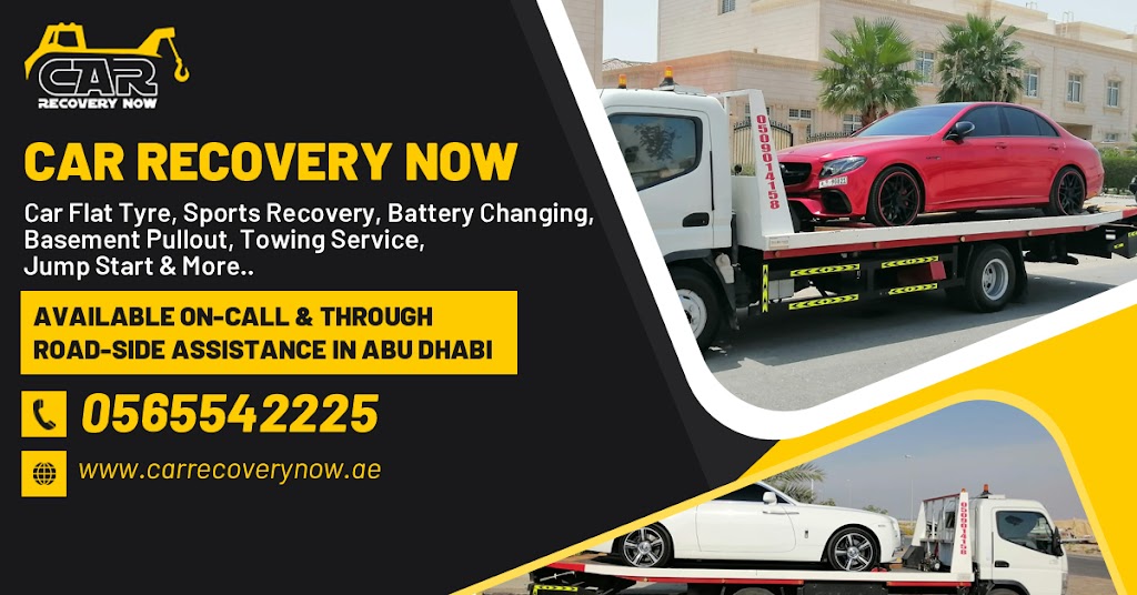 Car Recovery Now Abu Dhabi – Recovery & Towing Services 24/7 – Roadside Assistance