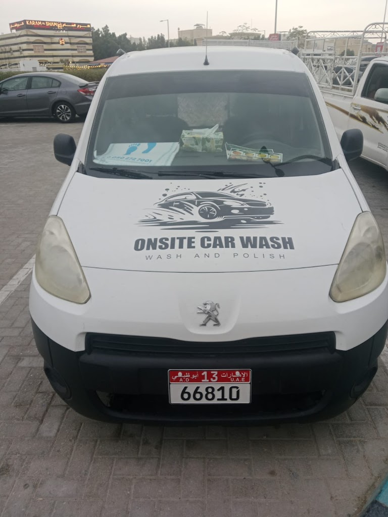 Onsite Car wash service