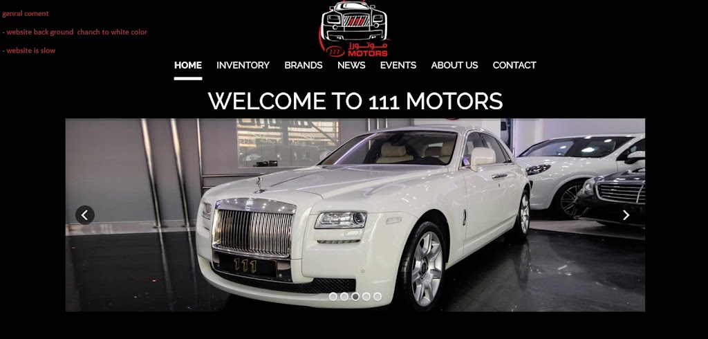 111 motors for used automobile trading co .LLC