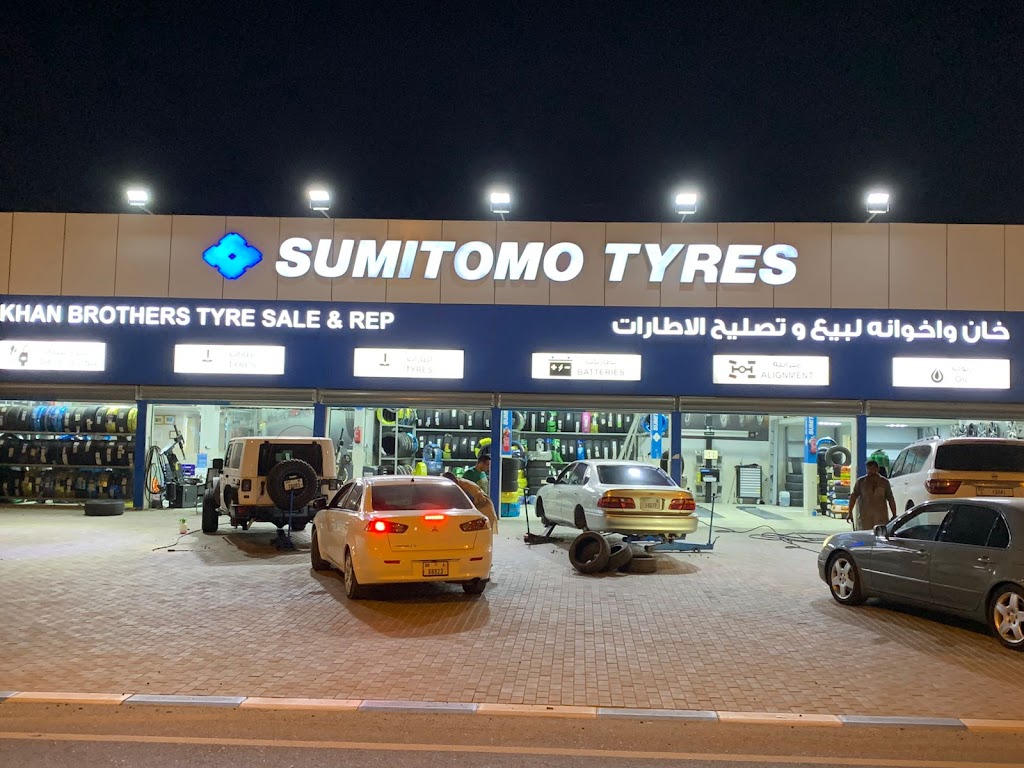 Khan Brother Tyre Sales and Repair Center (khn wkhwnh lbyaa wtSlyH lTrt)